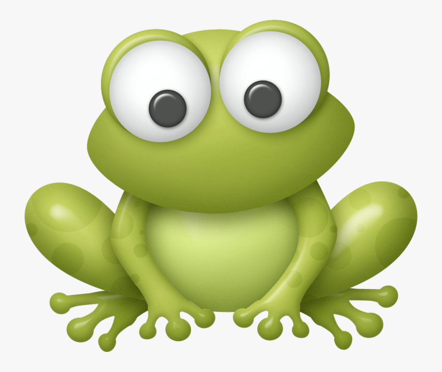 Cute Clip Art Frog, Transparent Clipart