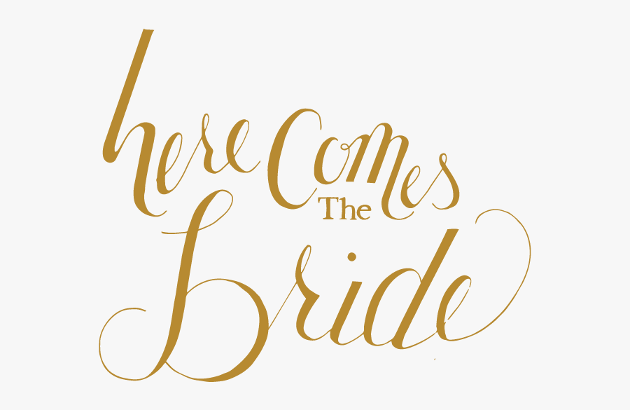 Tte Here Comes The Bride Solo - Here Comes The Bride Png, Transparent Clipart