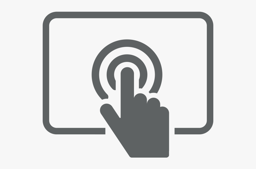 Transparent Monitor Icon Png - Easy To Use Icon, Transparent Clipart