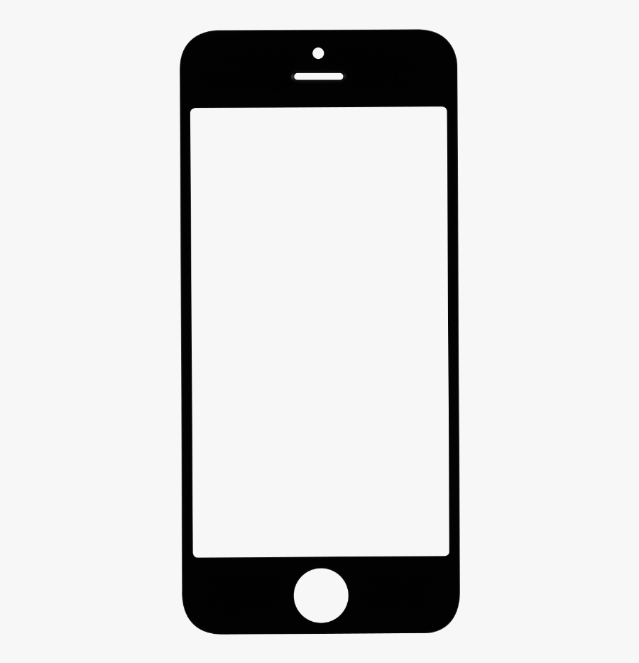 Iphone 5 Png Transparent - Smartphone Svg, Transparent Clipart