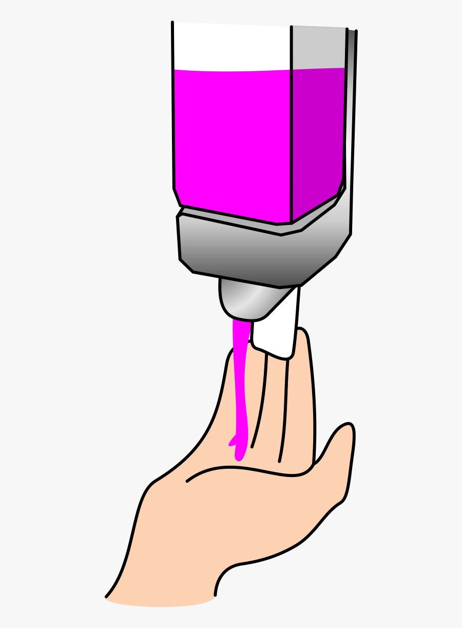 Deposite En La Palma De La Mano Una Cantidad De Jabón - Jabon En La Palma De La Mano, Transparent Clipart