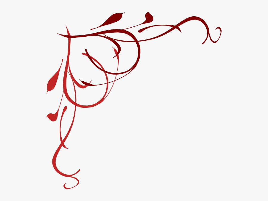 Thumb Image - Free Red And Black Borders, Transparent Clipart