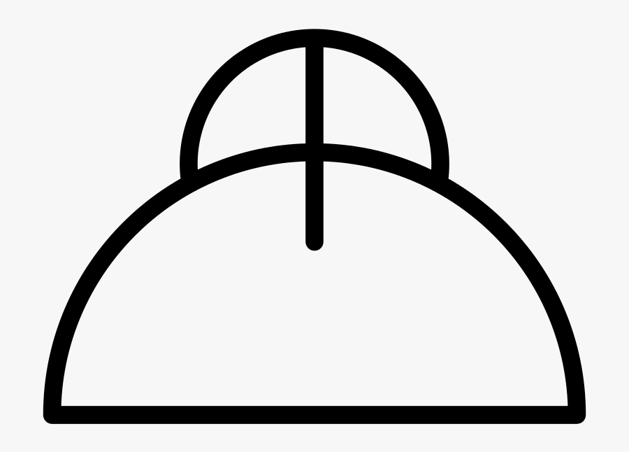 Cumulonimbus Cloud Symbol, Transparent Clipart