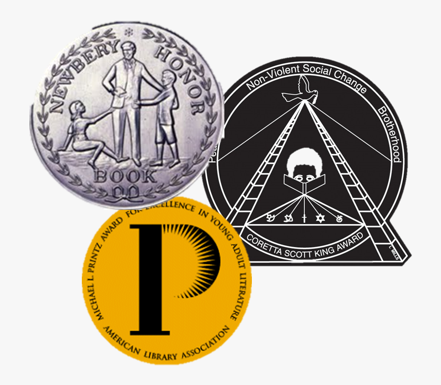 Book Award Logos - Coretta Scott King Award Honor, Transparent Clipart