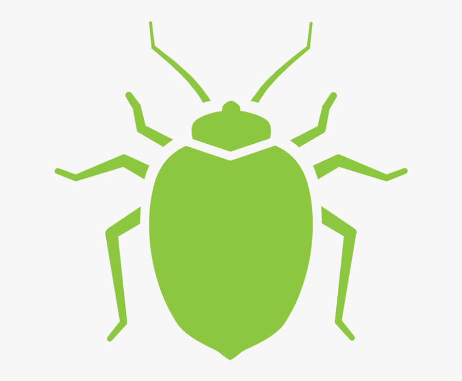 Bed Bugs Black Symbol Png, Transparent Clipart