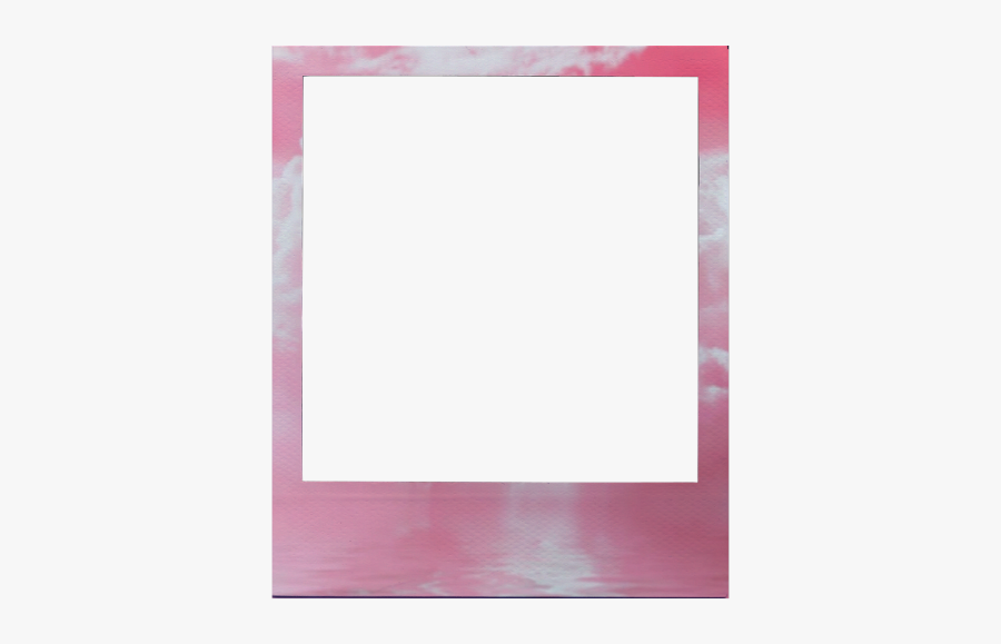 #polaroid #frame #art #aesthetic #pink#polaroid #clouds - Door, Transparent Clipart