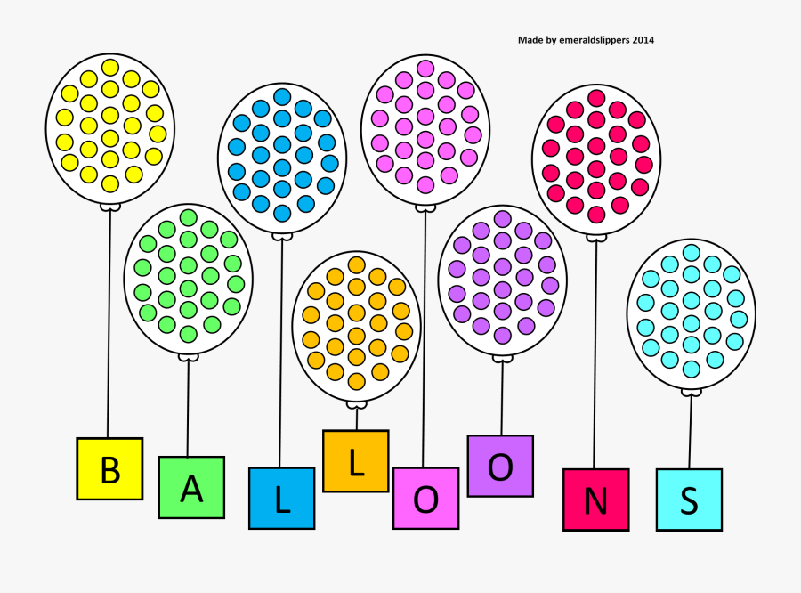 Flying Balloons For Early - Circle, Transparent Clipart
