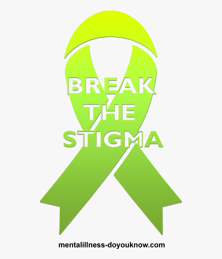 Crazy Clipart Mental Illness - Break The Stigma Transparent, Transparent Clipart