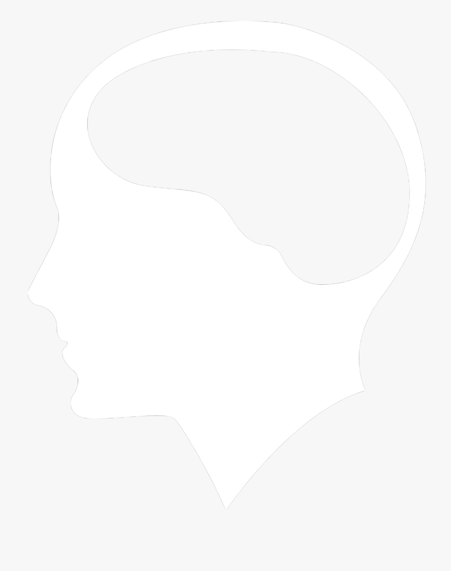 Transparent Brain Silhouette Png, Transparent Clipart