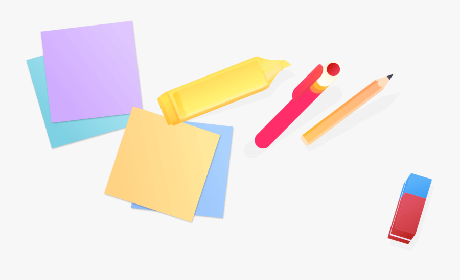 Sticky Notes And Highlights Clipart , Png Download - Wood, Transparent Clipart