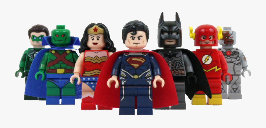 Justice League Lego Super Hero, Transparent Clipart