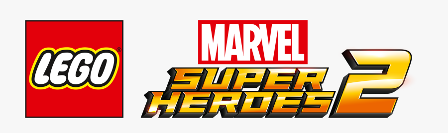 Transparent Marvel Superheroes Clipart - Lego Marvel Superheroes 2 Logo, Transparent Clipart
