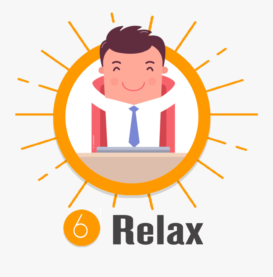 You Can Sit Back And Relax, Knowing Junglr Has Your - Digital Marketing Boy Png, Transparent Clipart