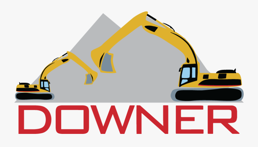 Excavator Clipart Rock Quarry - Downer Contracting, Transparent Clipart