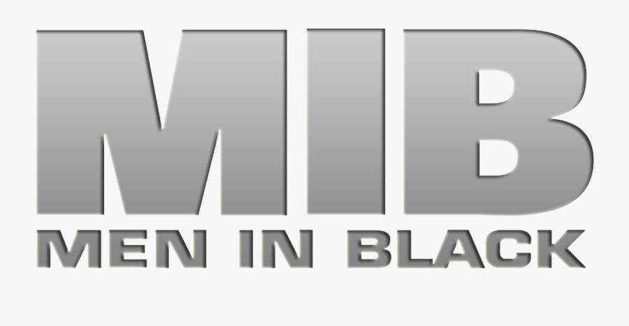 Logo Brand The Men In Black Font - Men In Black, Transparent Clipart