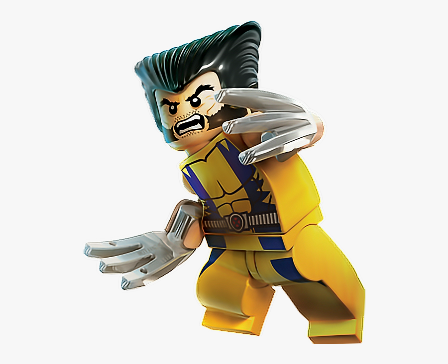 Transparent Xmen Png - Wolverine Lego Minifiguras, Transparent Clipart