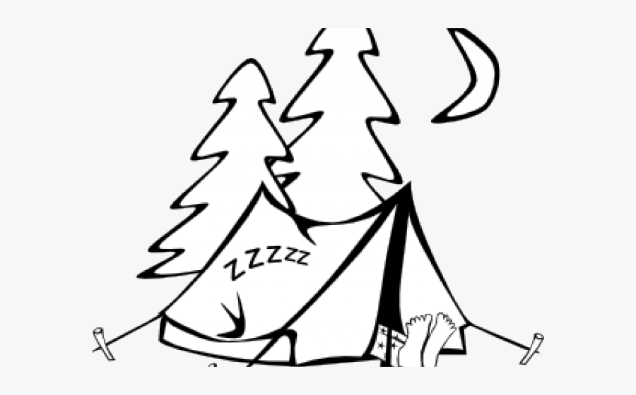 Camp Clipart Kid Clip Art - Camping Clipart Coloring, Transparent Clipart