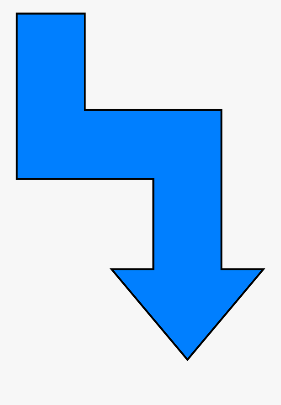 Free Stock Photo Illustration Of A Crooked Clipart - Crooked Arrow, Transparent Clipart