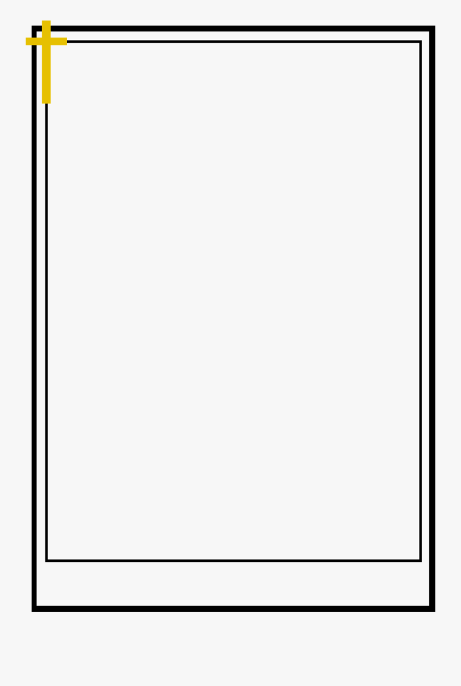 Border Free Stock Photo Illustration Of A Blank Frame - Symmetry, Transparent Clipart