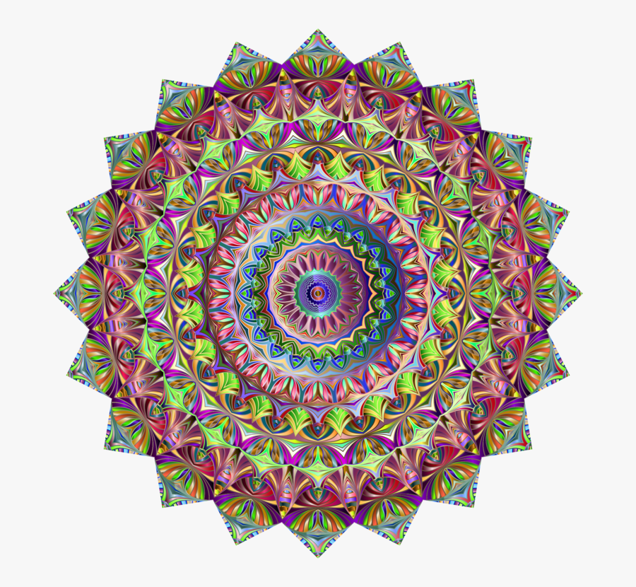 Symmetry,area,textile - Circle, Transparent Clipart