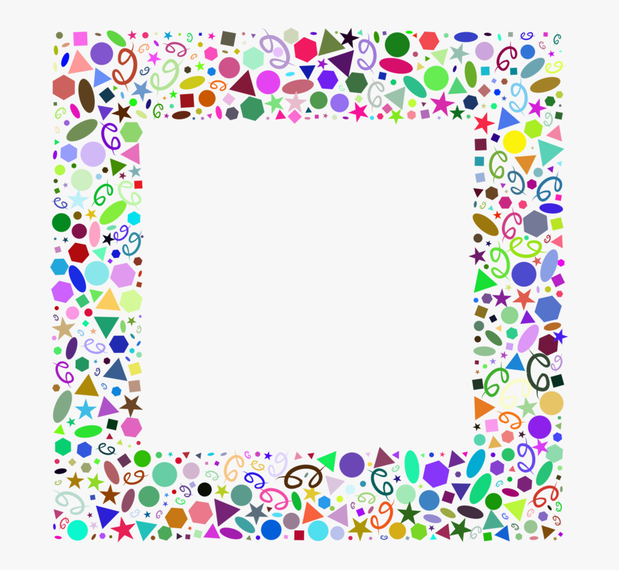 Picture Frame,flower,symmetry, Transparent Clipart