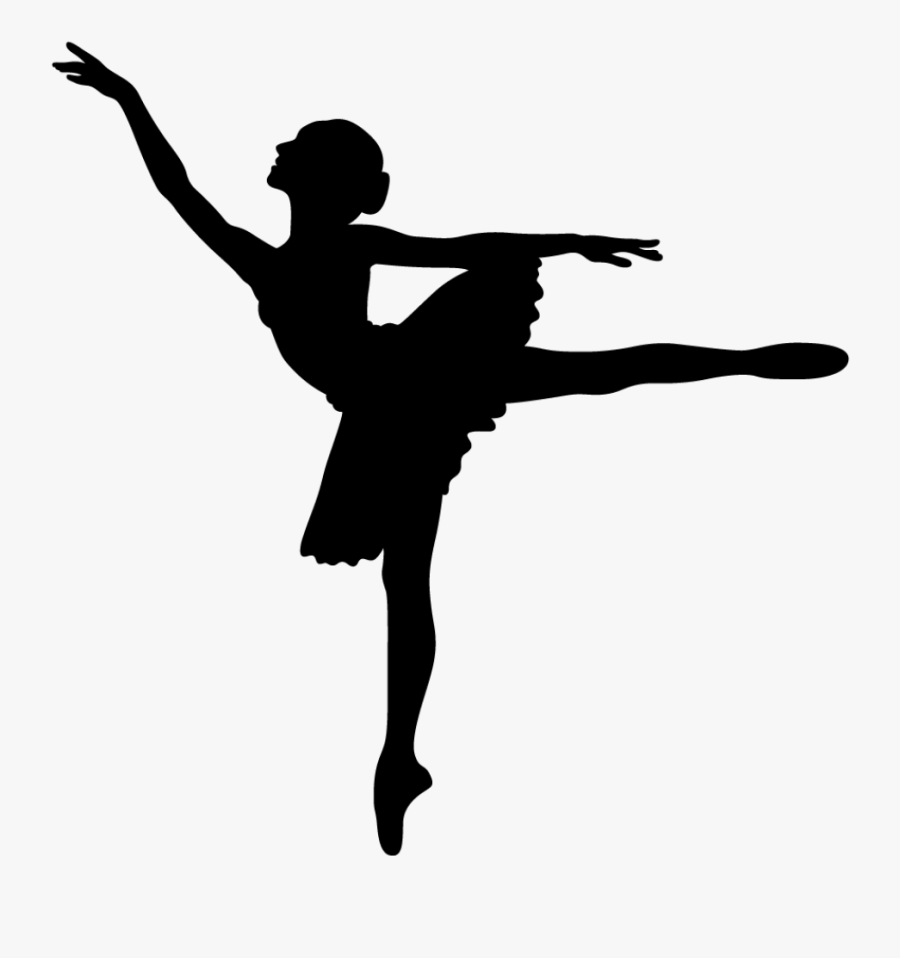 Ballet Dancer Silhouette - Ballet Silhouette, Transparent Clipart