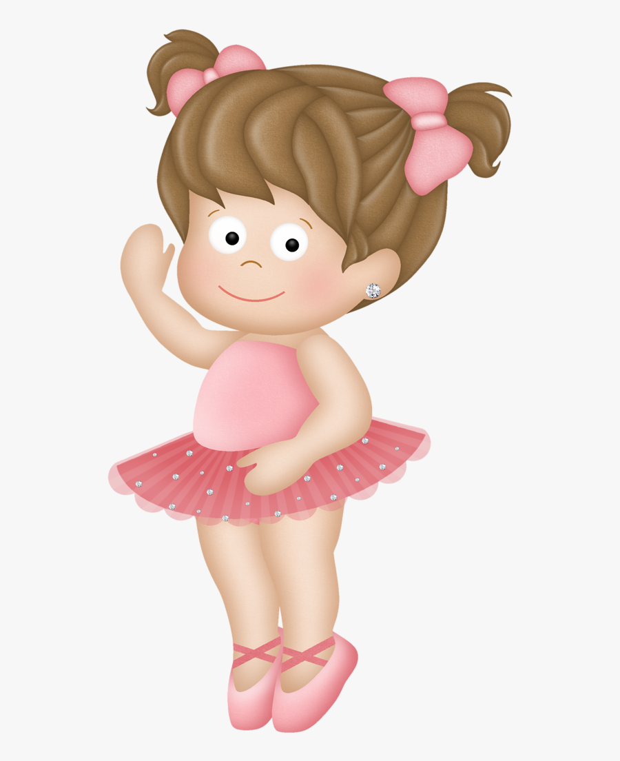 Little Ballerina Clipart, Transparent Clipart