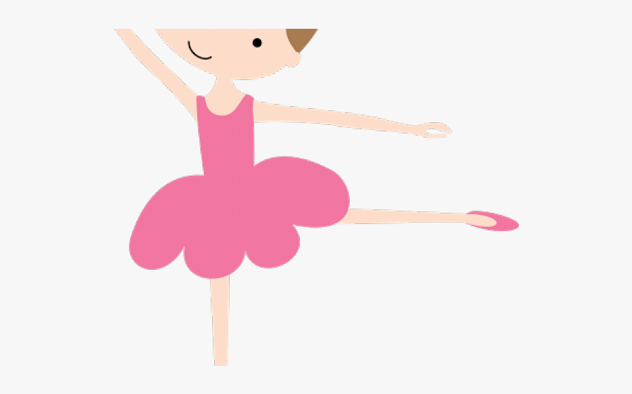 Ballet Dancer Birthday Invitation Card, Transparent Clipart