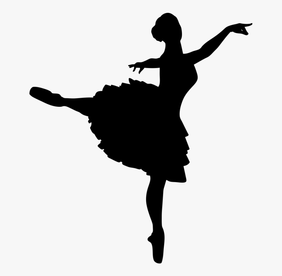Ballet Dancer Silhouette - Gigi Art Of Dance, Transparent Clipart