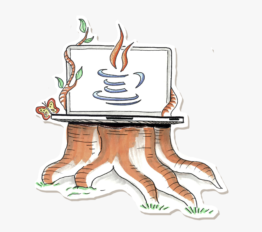 Java Is No Longer - Illustration, Transparent Clipart