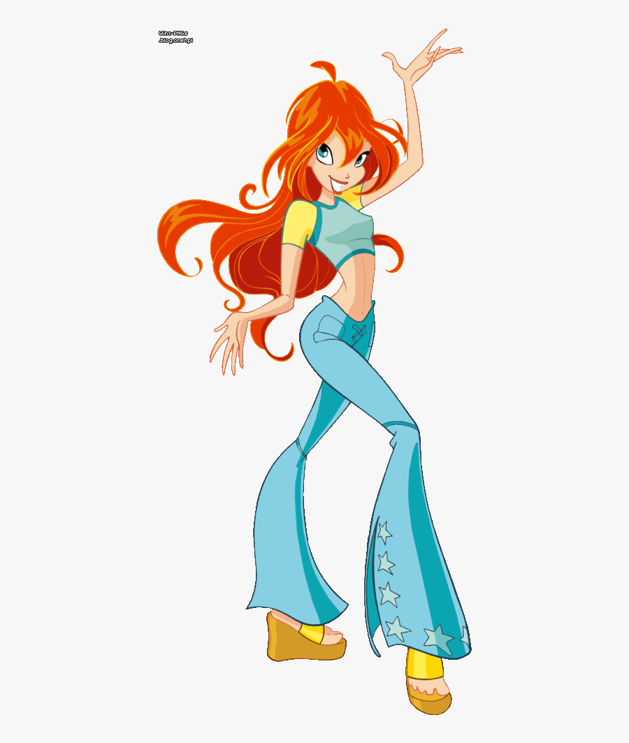 Winx Fairies Outfits Season - Bloom Winx Season 1, Transparent Clipart