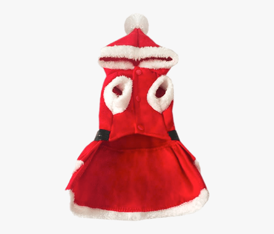 Santa Claus Outfit For Dogs - Santa Dress Dog, Transparent Clipart