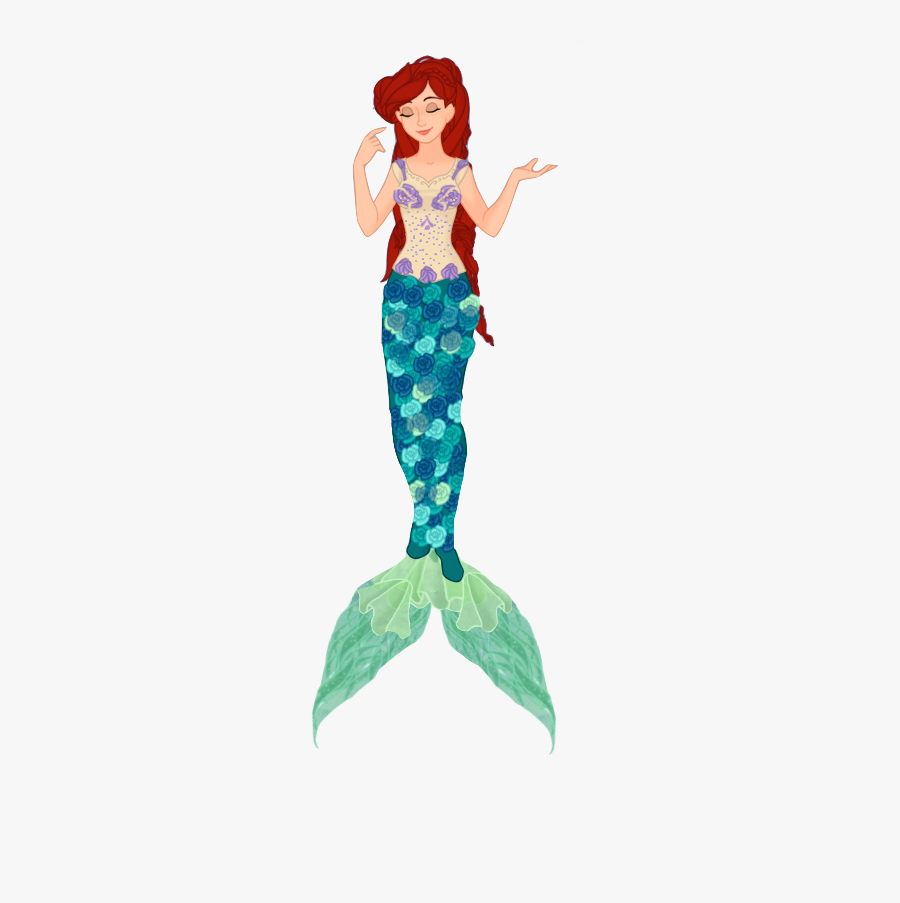 Ariel Mermaid Wonder Woman Disney Princess Poor Unfortunate - Ariel, Transparent Clipart