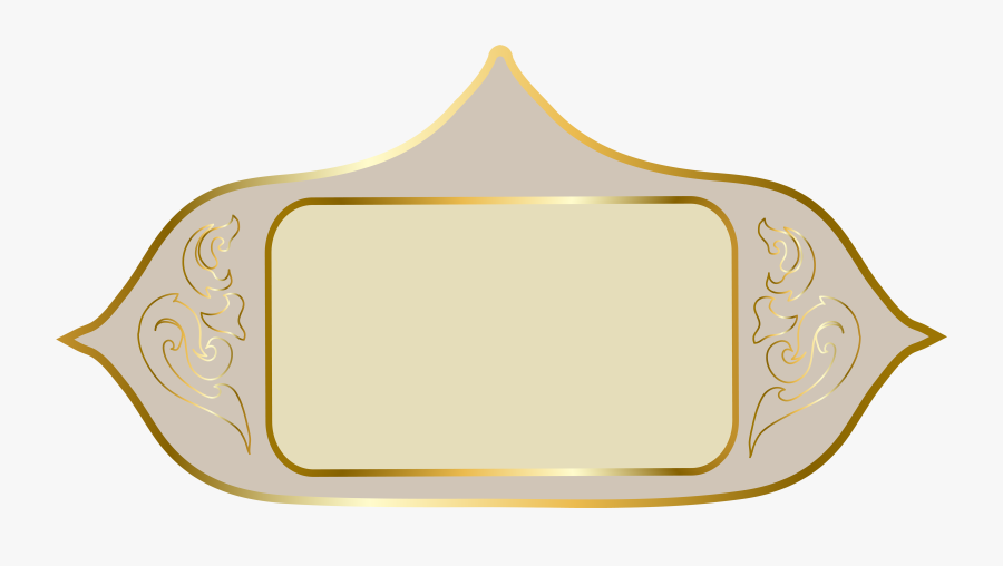 Cream And Gold Luxury, Transparent Clipart