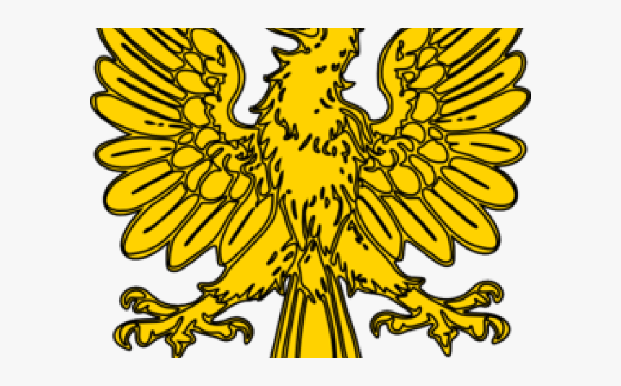 Eagle Heraldry Gold, Transparent Clipart