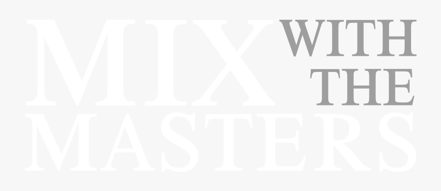 Mix With The Masters Logo, Transparent Clipart
