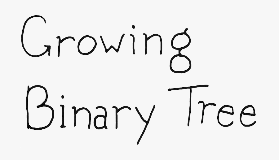 I"d Like To Mention An Algorithm I Call The "growing - Calligraphy, Transparent Clipart