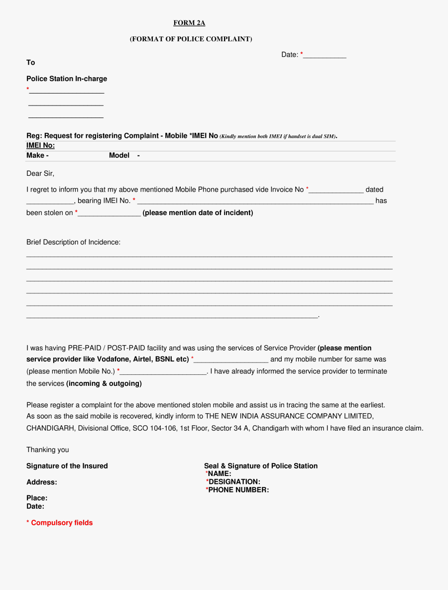 Clipart Letters Complaint Letter - Form Of A Complaint Letter, Transparent Clipart