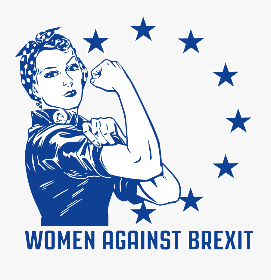Women Against Brexit - We Can Do It Png, Transparent Clipart