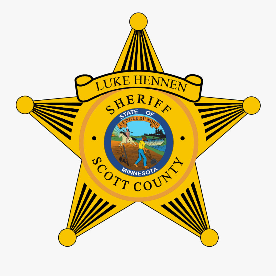 Scott County Sheriff"s Office Logo"
 Class="img Responsive - 5 Star Sheriff Badge, Transparent Clipart
