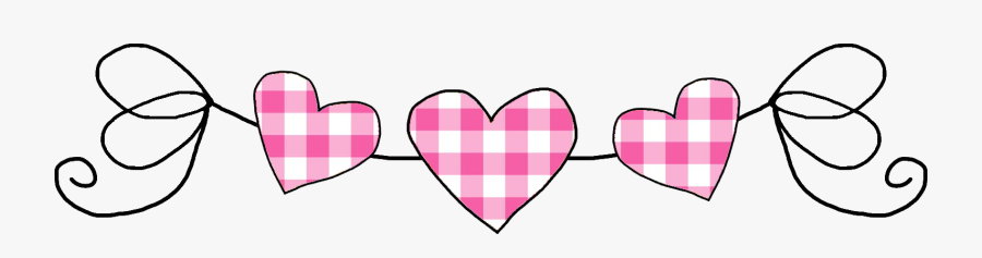 ❣hearts❣ ‿✿⁀♡♥♡❤ Bunting Banner, Banners, Headers - Heart, Transparent Clipart