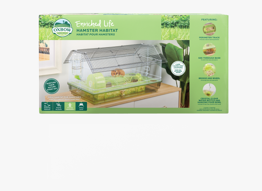 Enriched Life - Hamster Habitat - Enriched Life Hamster Habitat, Transparent Clipart