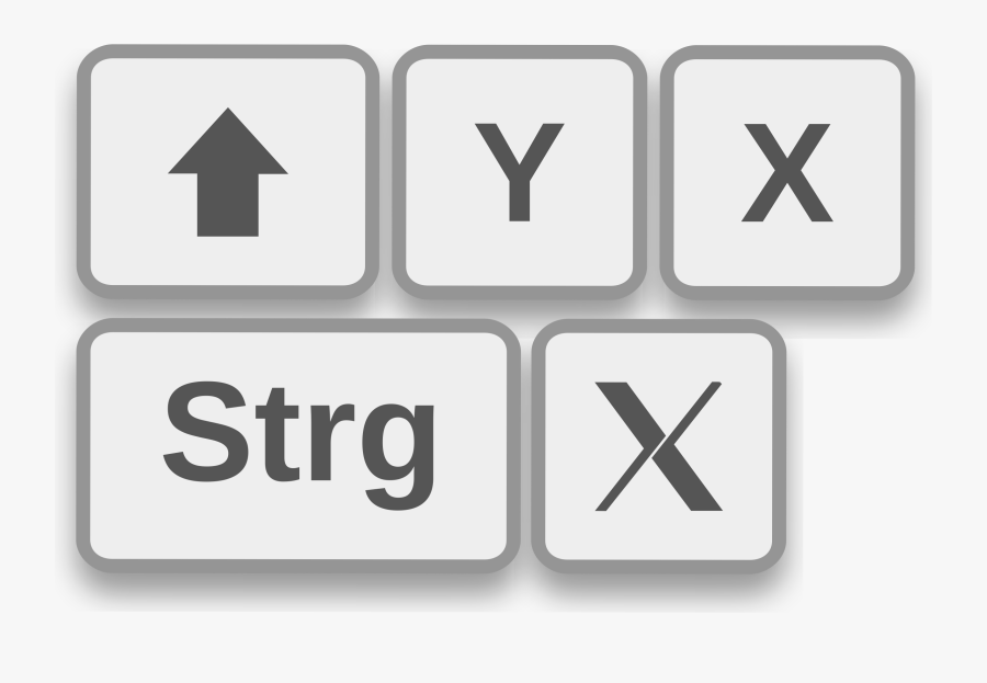 This Free Icons Png Design Of Keyboard Shortcuts - Shortcut Keys Icon Png, Transparent Clipart