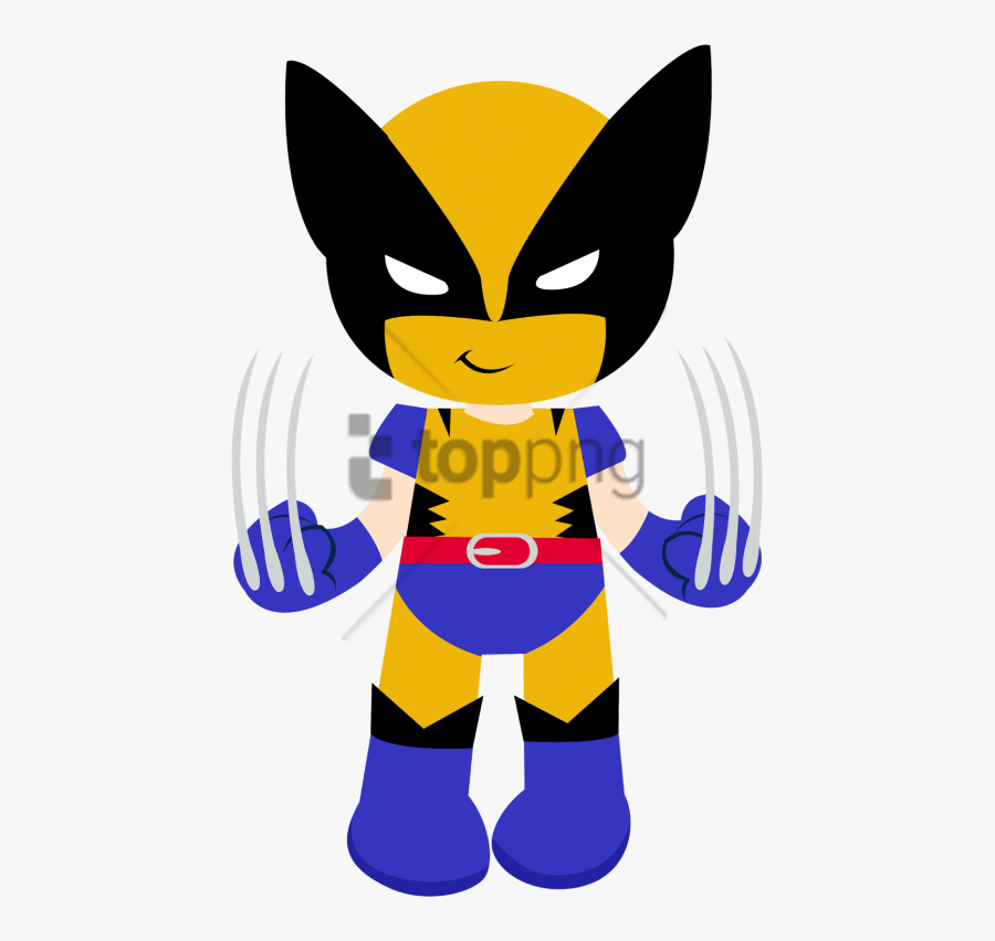 Free Png Super Herois Cute Png Image With Transparent - Wolverine Clipart, Transparent Clipart