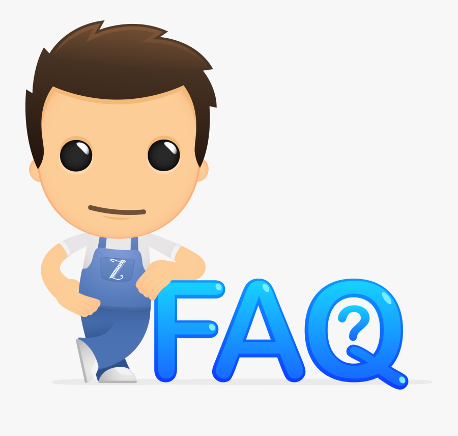 Faq Cartoon Png, Transparent Clipart