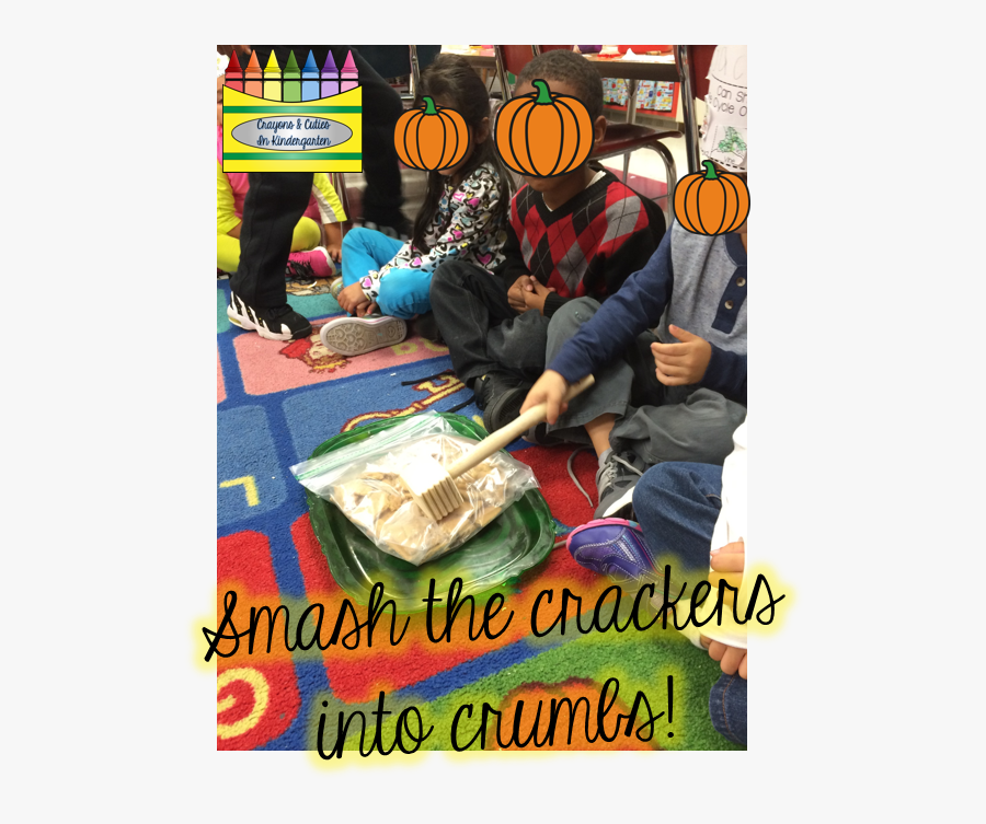 Crayons Cuties In Kindergarten Pumpkin Pie A - Poster, Transparent Clipart