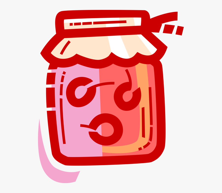 Homemade Cherry Or Jelly, Transparent Clipart