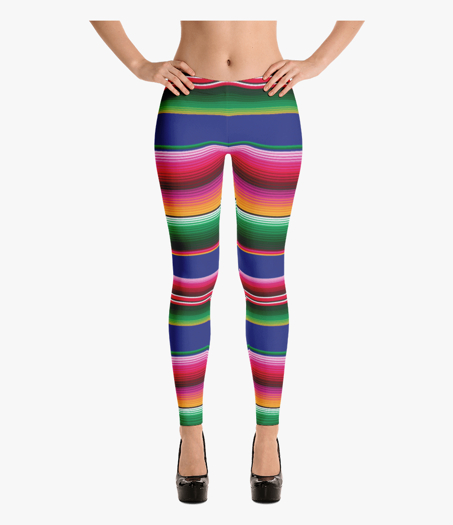 Serape Leggings The Funky - Sublimated Leggings, Transparent Clipart