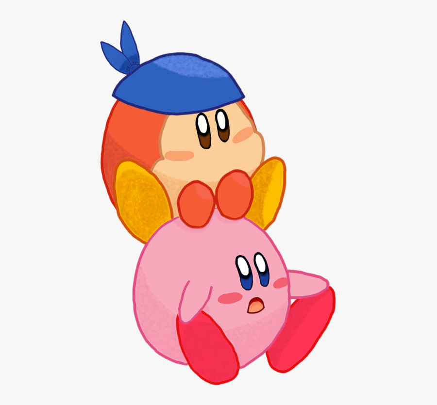 Kirby & Bandana Dee Clipart , Png Download - Cartoon, Transparent Clipart
