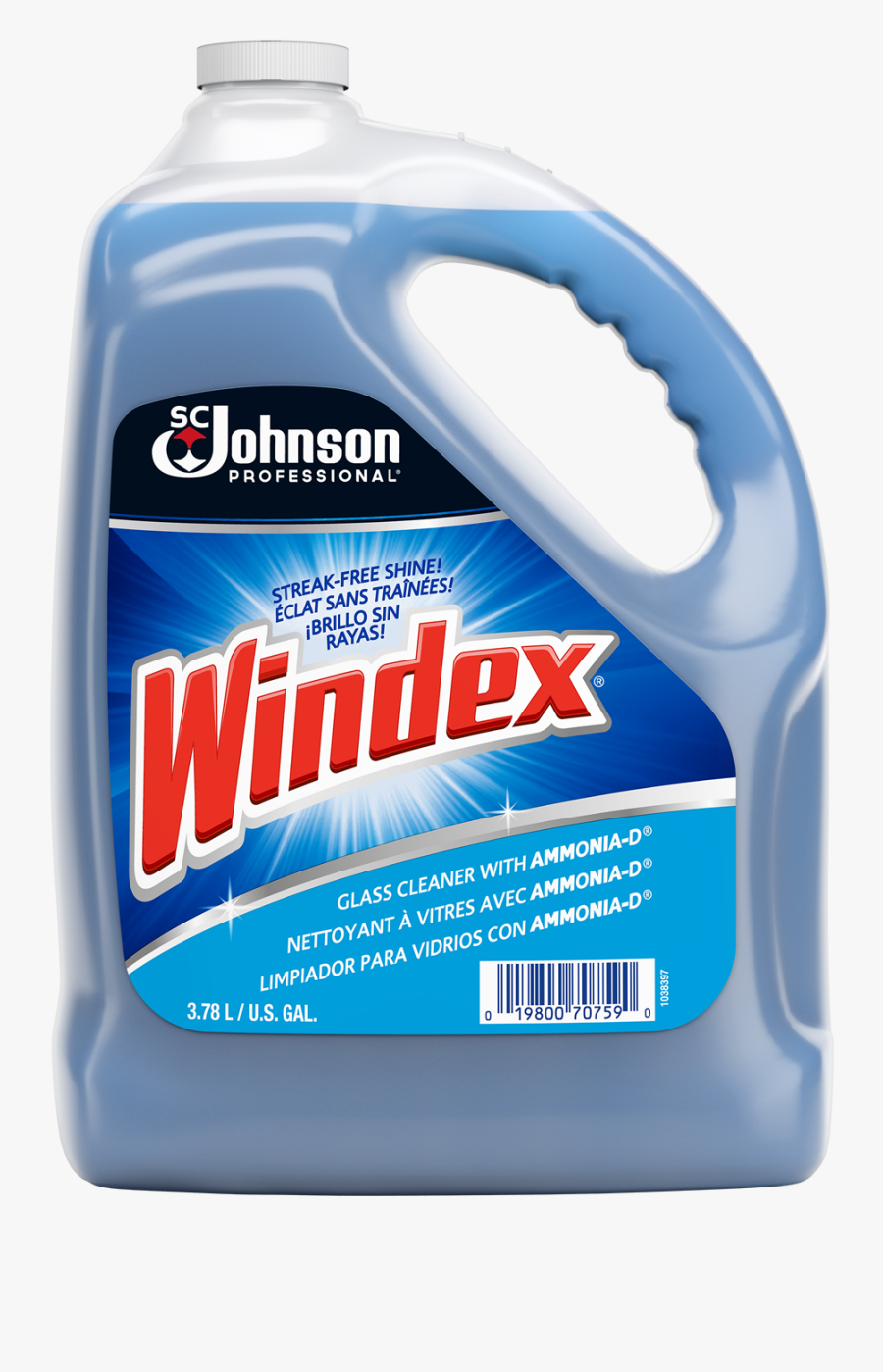Msds Windex Original Glass Cleaner Png Msds Windex - Bottle, Transparent Clipart